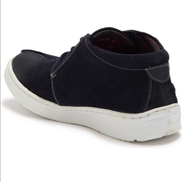 Sandro Moscoloni  Men’s seamed  derby leather sneaker size 9D in black new - Picture 1 of 15